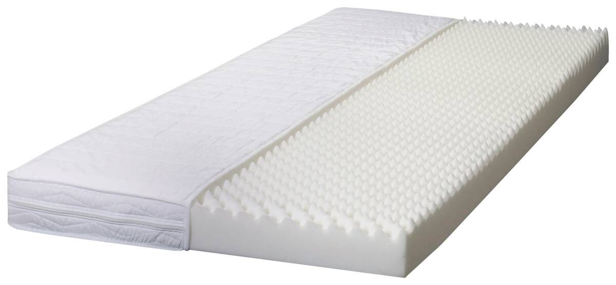 Rollmatratze Prag weiß Liegefläche B/L: ca. 140x200 cm
