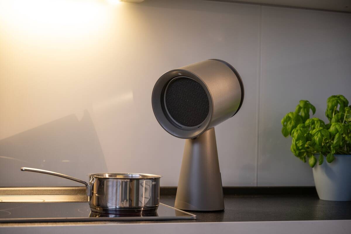 PKM Mobiler Tischdunstabzug 50847 schwarz Kunststoff B/H/T: ca. 17x37x21 cm