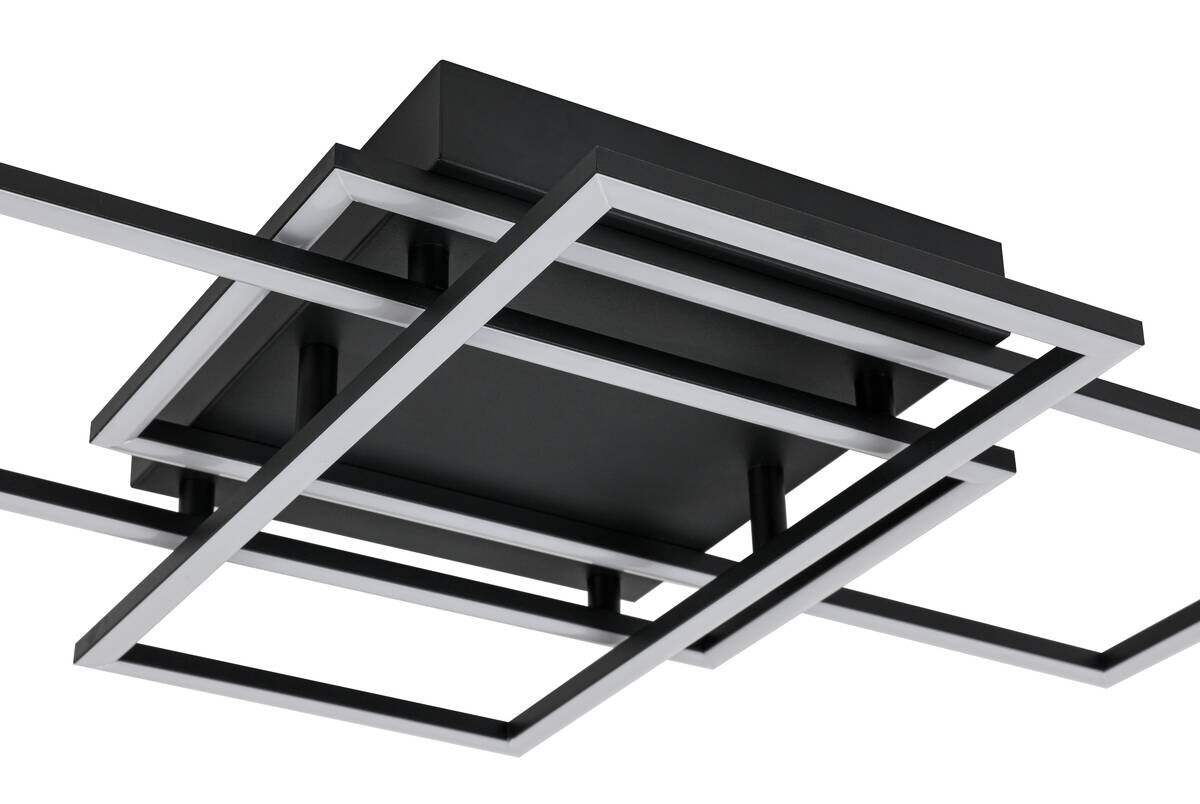Nolo LED-Deckenleuchte Twin B/H/L: ca. 58x9,1x36 cm