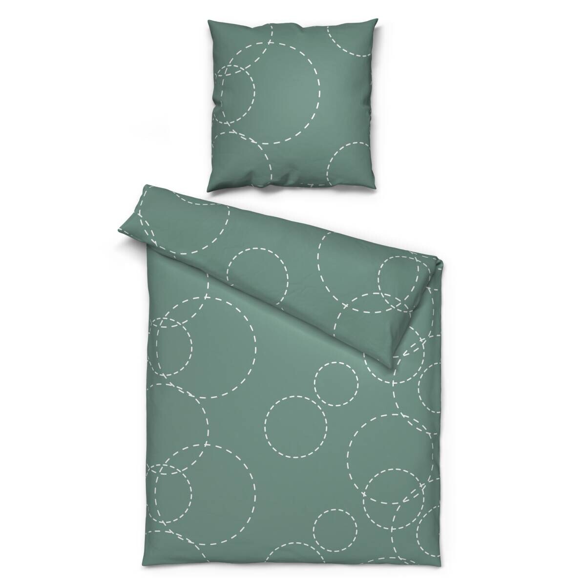 Sensation Microfaser Bettwäsche mint 100% Polyester B/L: ca. 135x200 cm