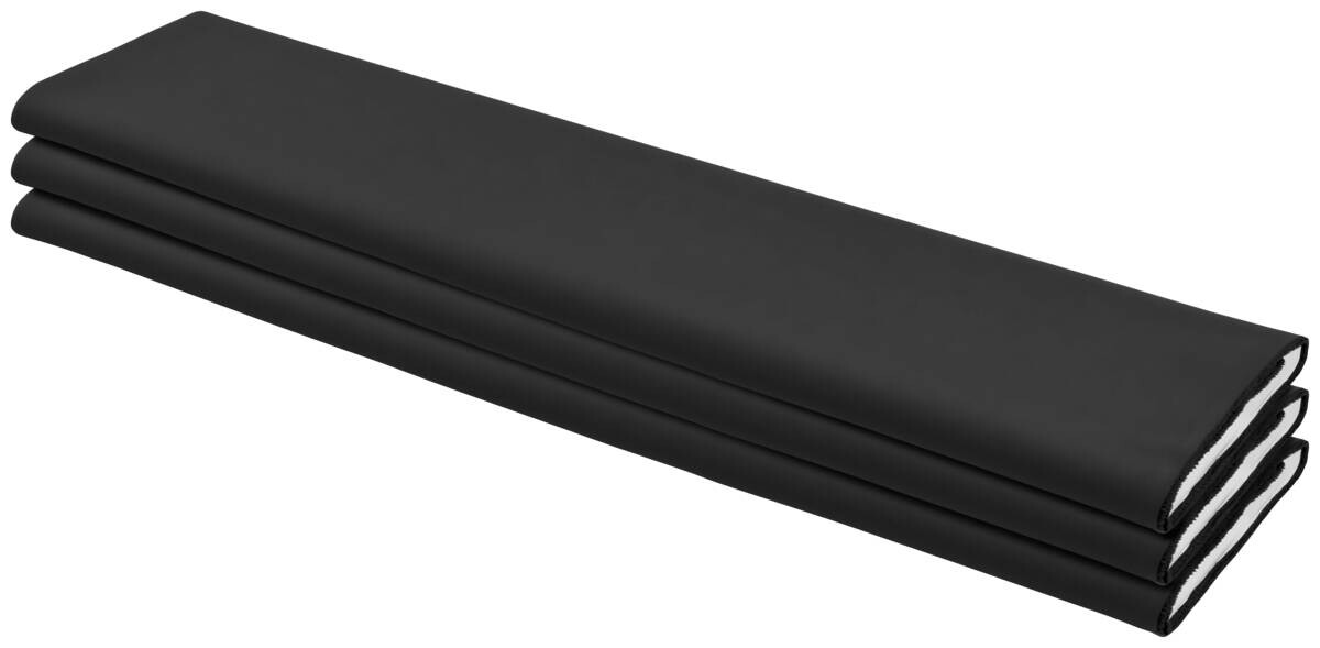 Verdunklungsstoff schwarz 100% Polyester B: ca. 140 cm