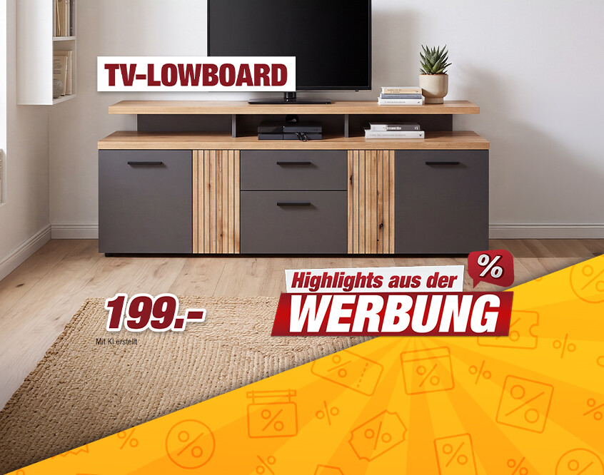 Unsere Werbe Highlights - TV-Lowboard
