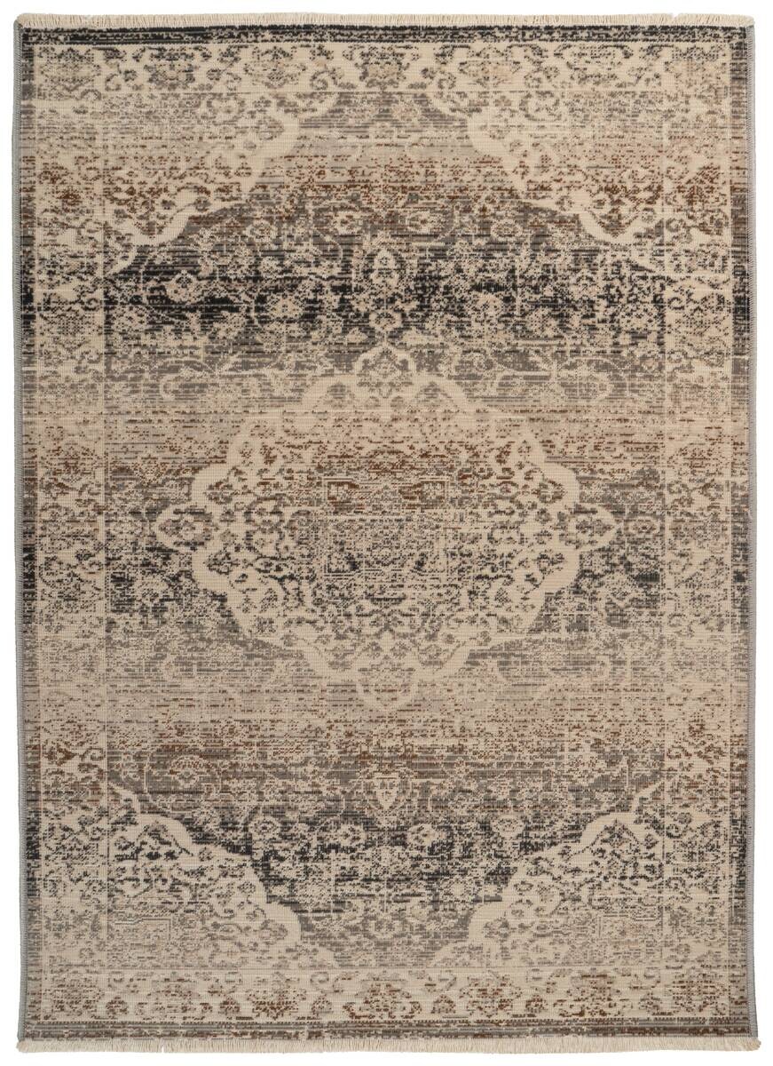 Kayoom Kurzflorteppich Charin 725 beige B/H/L: ca. 80x0,35x150 cm