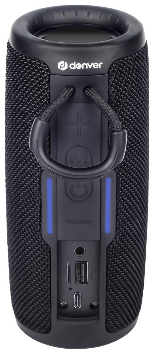 Denver LautsprecherBTV-150B schwarz B/H/T: ca. 6,2x16x6,2 cm