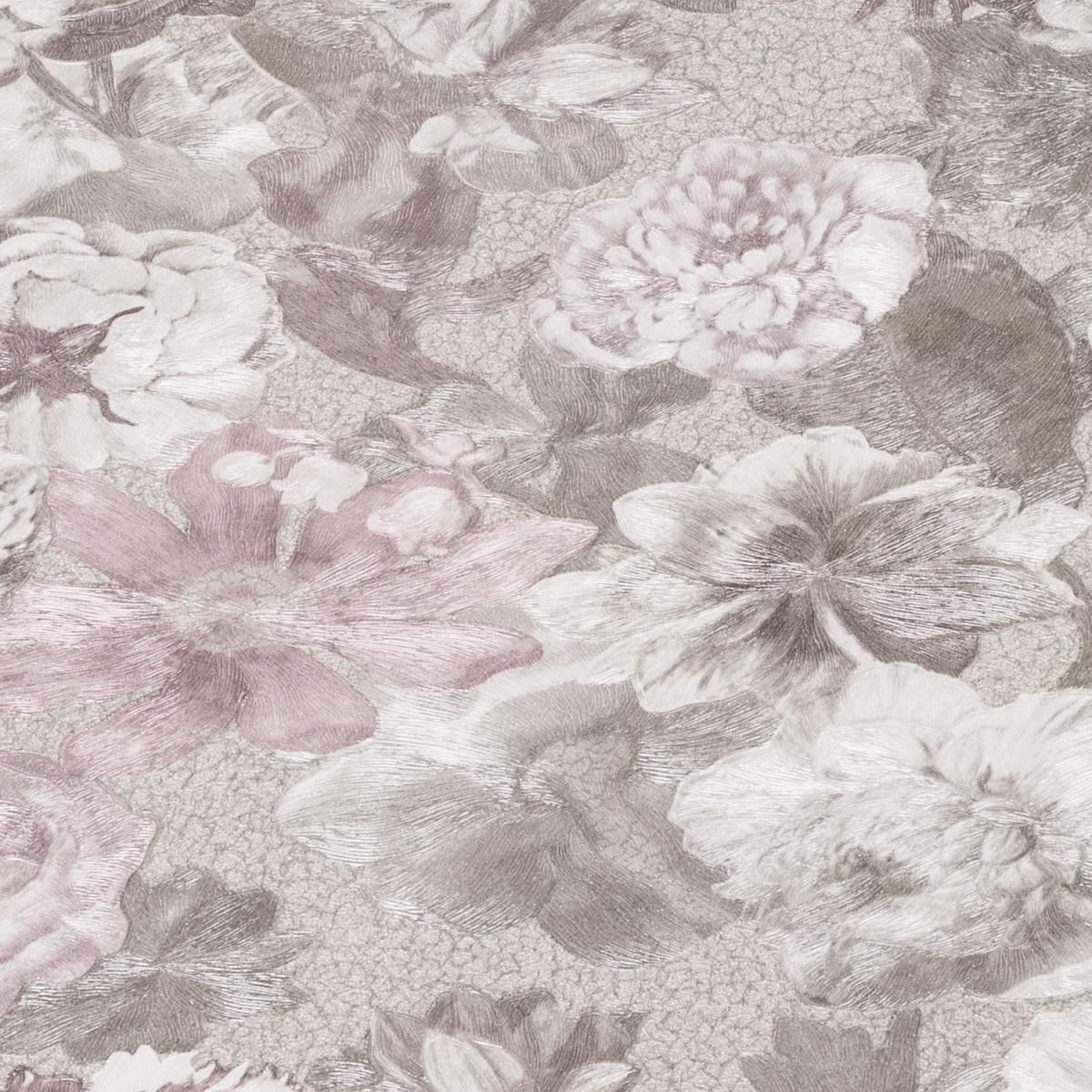 Vliestapete Floral bunt B/L: ca. 53x1005 cm