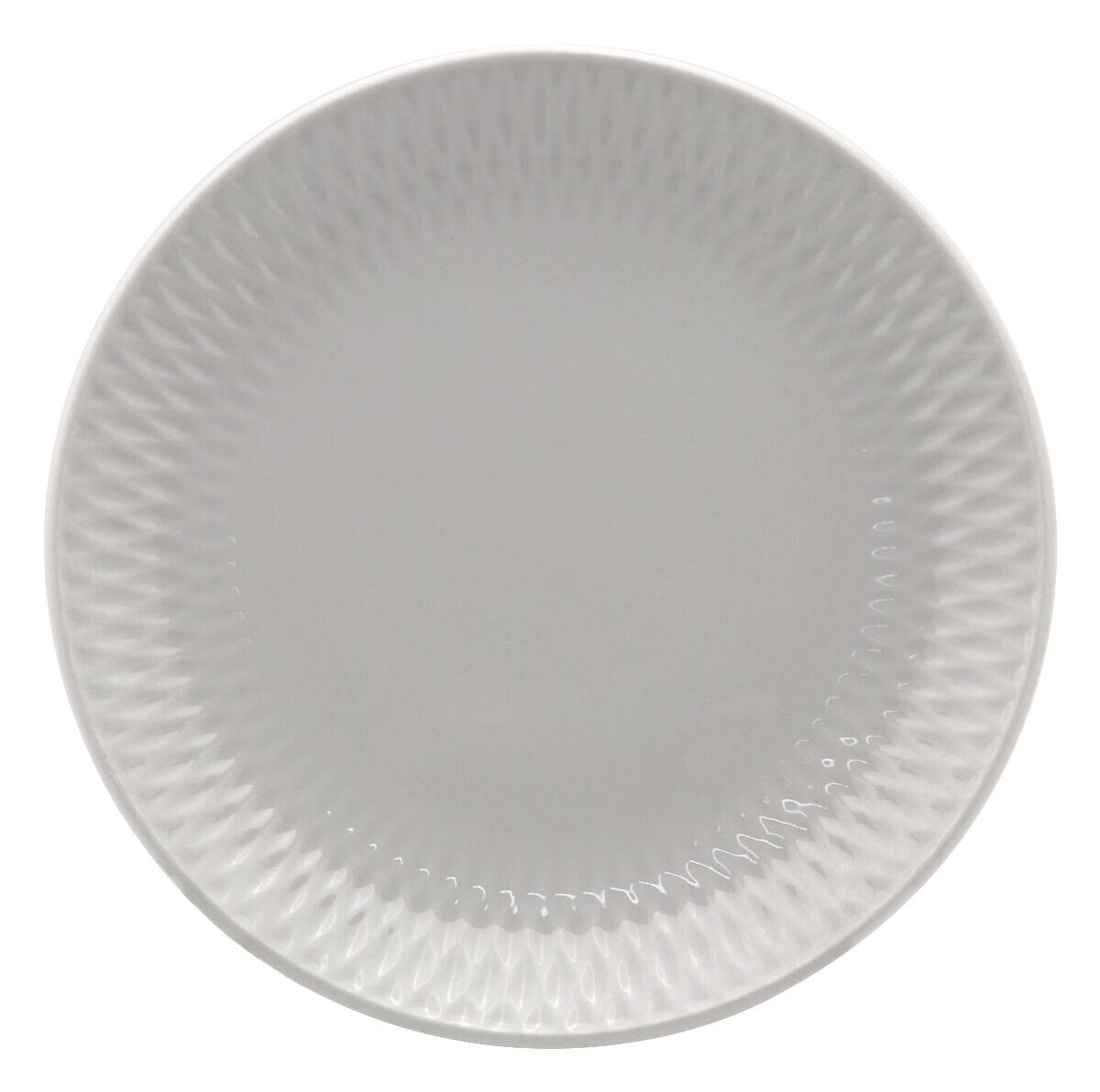 Dessertteller weiß Porzellan D: ca. 18 cm