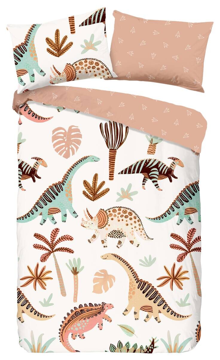 Baumwoll Bettwäsche Dino Multi Baumwolle B/L: ca. 100x135 cm