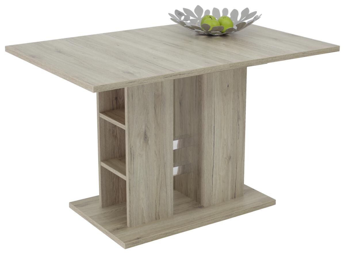 Esstisch Steffi T Eiche San-Remo hell Nachbildung B/H/T: ca. 120x76x80 cm