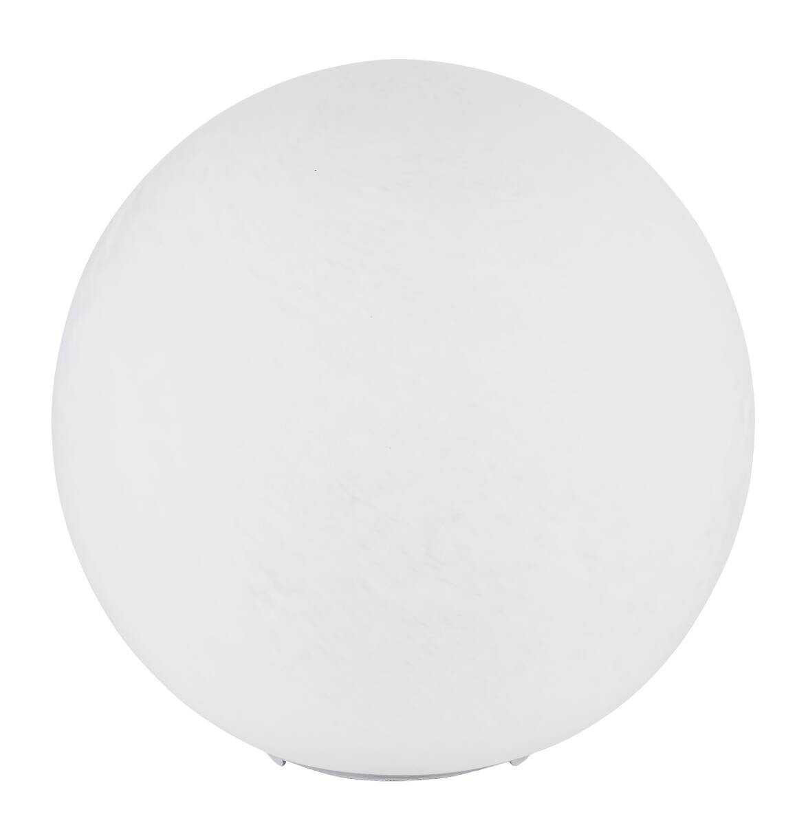 GLOBO Tischleuchte mattschwarz Opal weiß Metall Glas H/D: ca. 24,5x25 cm E27 1 Brennstellen