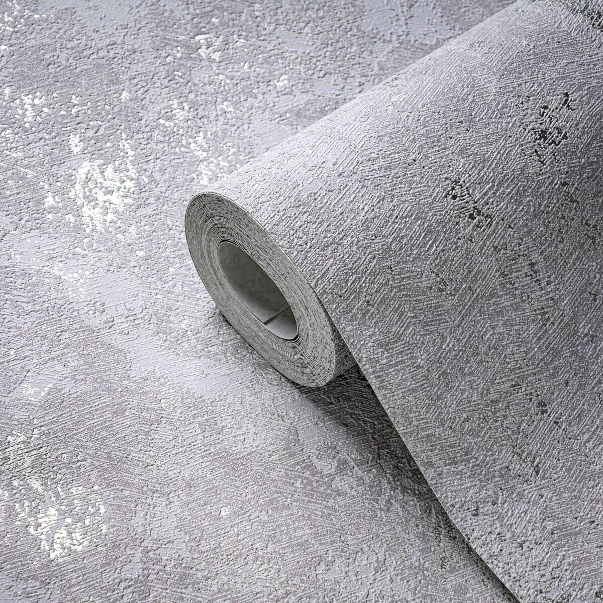 A.S.Creation Vliestapete silber B/H/D: ca. 53x1005x9 cm
