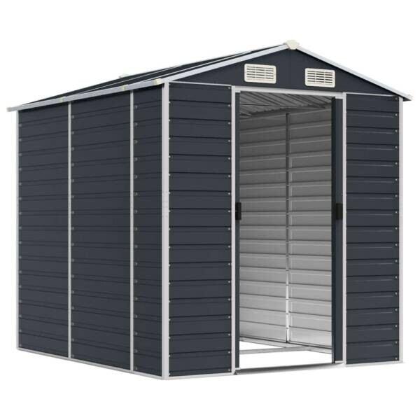 vidaXL Gartenhaus anthrazit B/H/T: ca. 191x198x215 cm