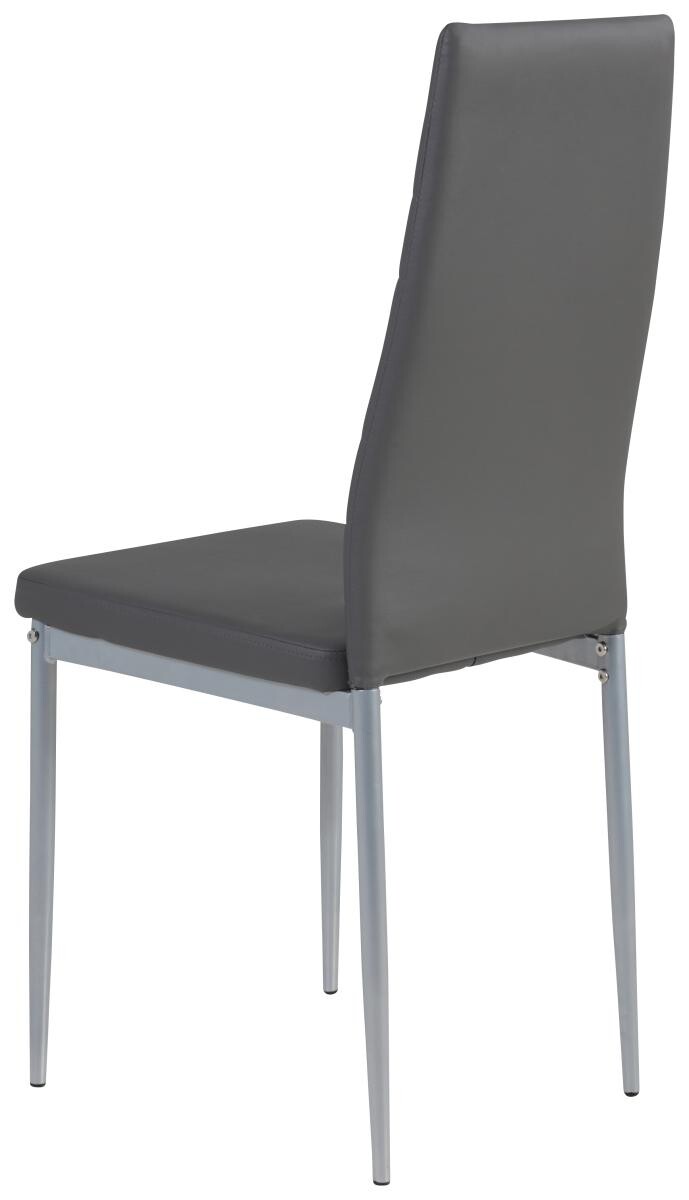 Stuhl Simone grau B/H/T: ca. 42x98x44 cm