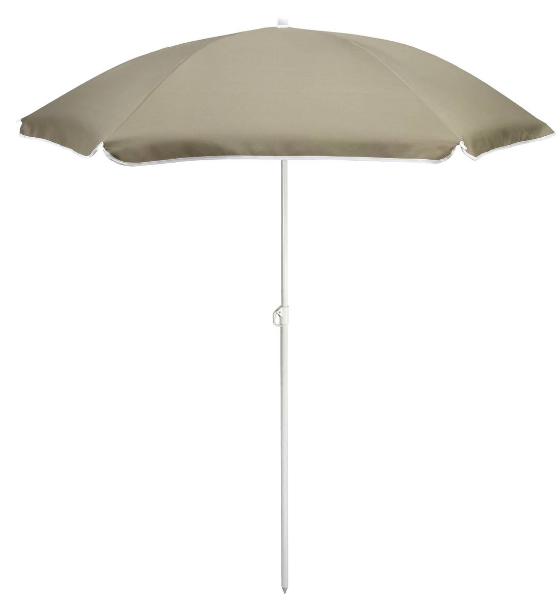 POCOline Sonnenschirm taupe Stahl D: ca. 150 cm