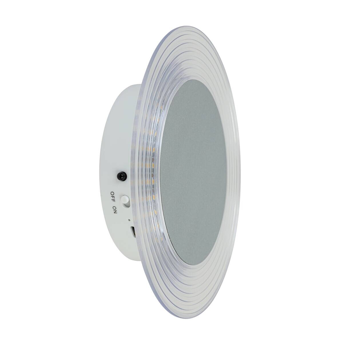 Nolo Akku-LED-Wandleuchte Dot H/D: ca. 3x18 cm