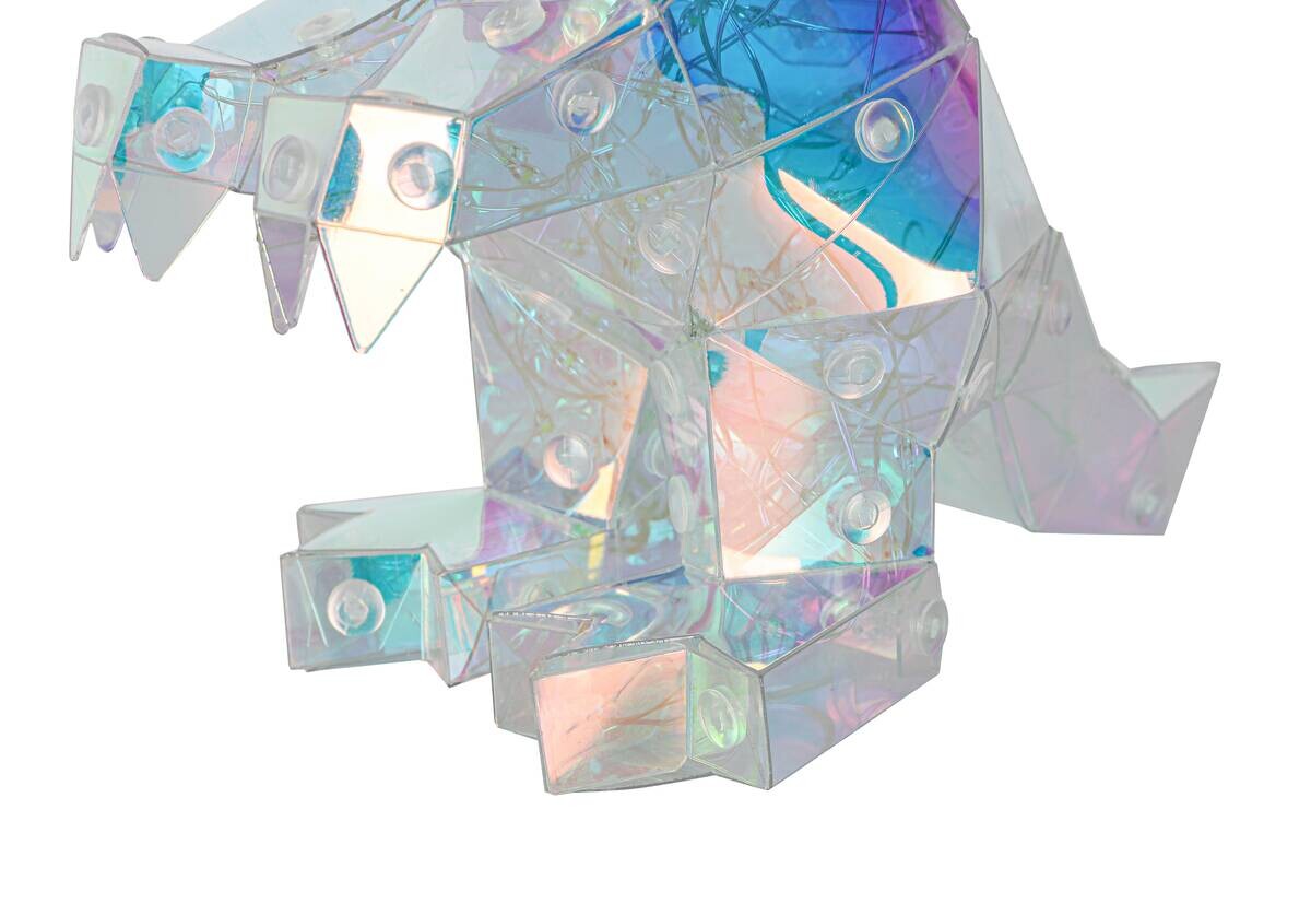 Nolo LED-Dekoleuchte Dino transparent pearl B/H/T: ca. 18,5x15x8 cm