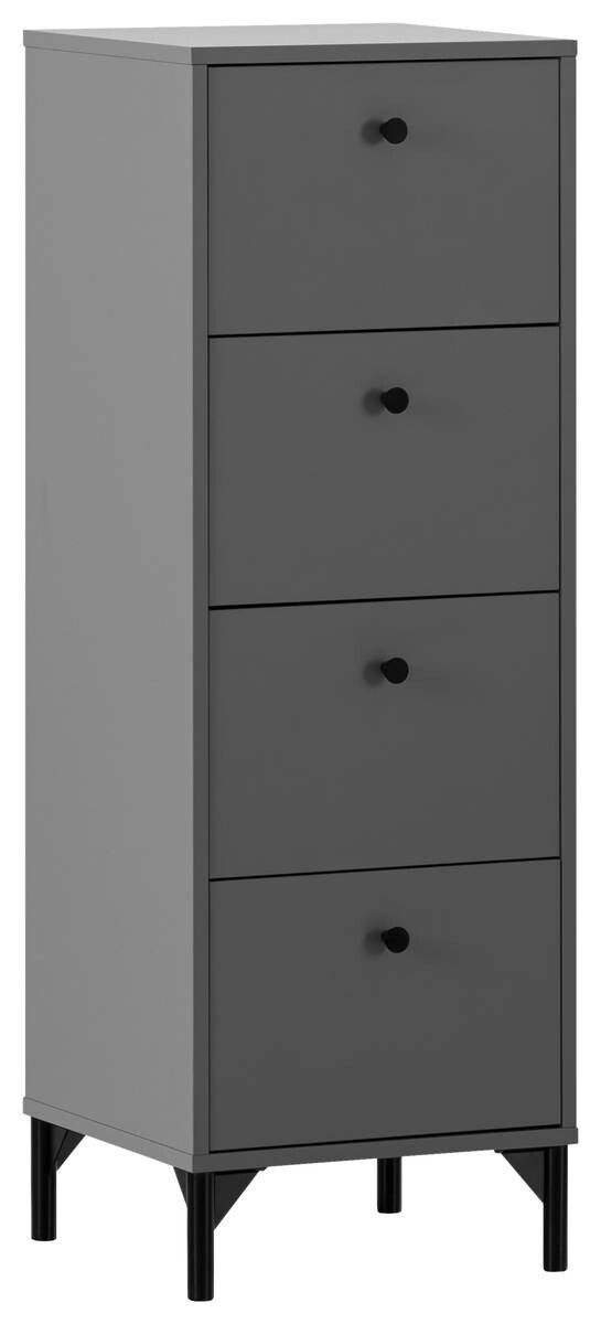 Kommode Smash anthrazit B/H/T: ca. 40,1x116,7x40 cm