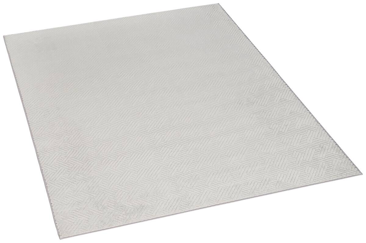 Fellimitat Monaco silber B/L: ca. 80x150 cm