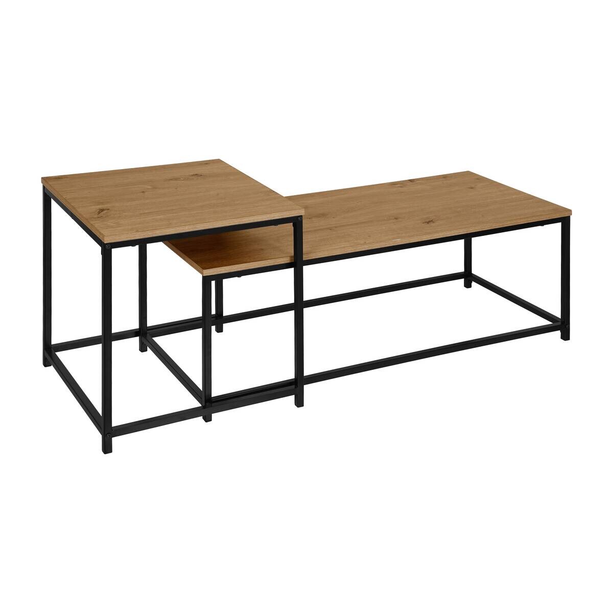 Couchtisch Oak Nachbildung B/H/T: ca. 100x37x40 cm