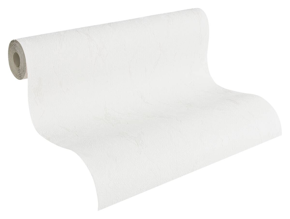 A.S.Creation Papiertapete weiß B/H/D: ca. 53x1005x9,4 cm