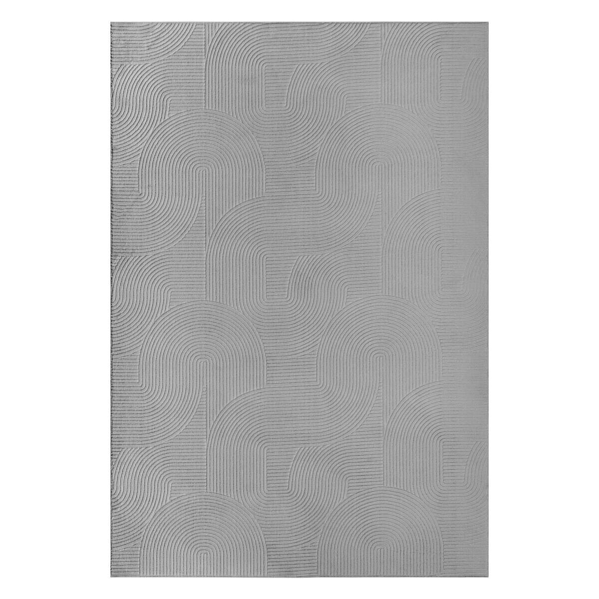 Dinarsu Teppich Stilo grau B/L: ca. 140x200 cm