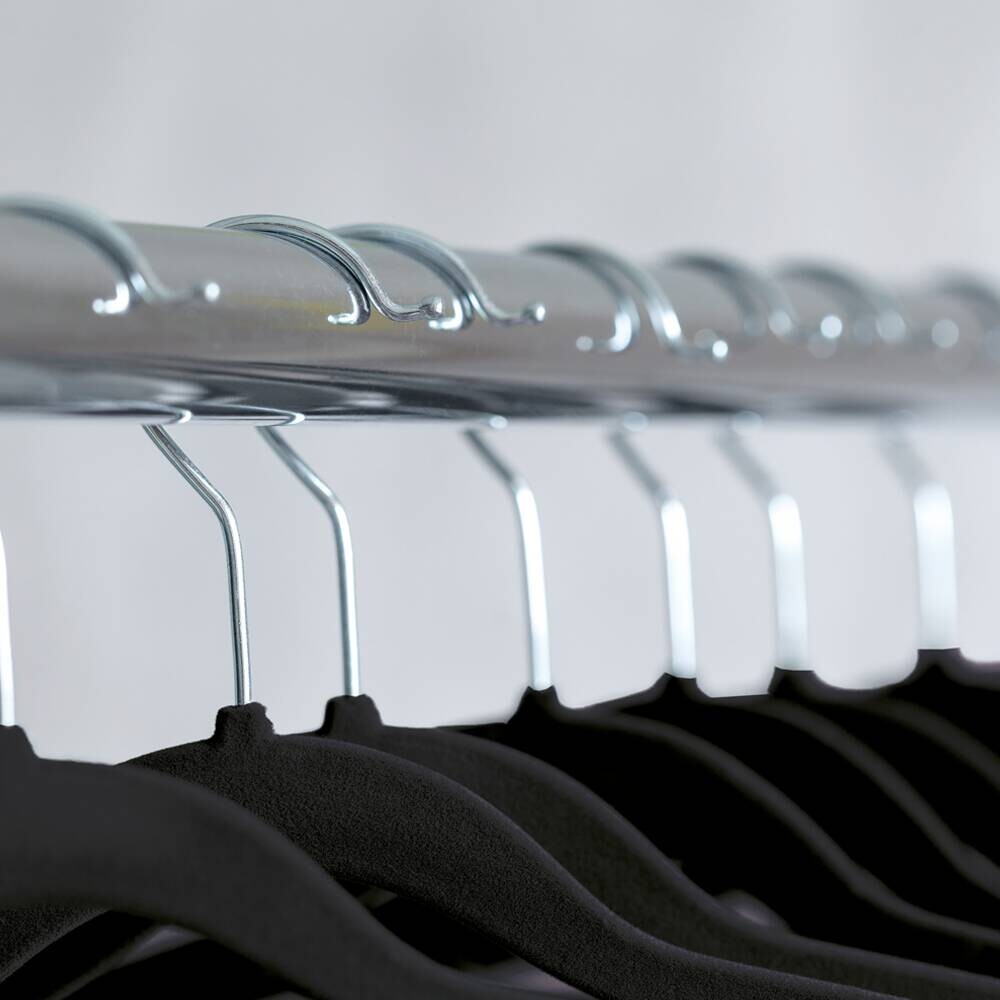 Kesper Kleiderbügel 25tlg. grau Kunststoff