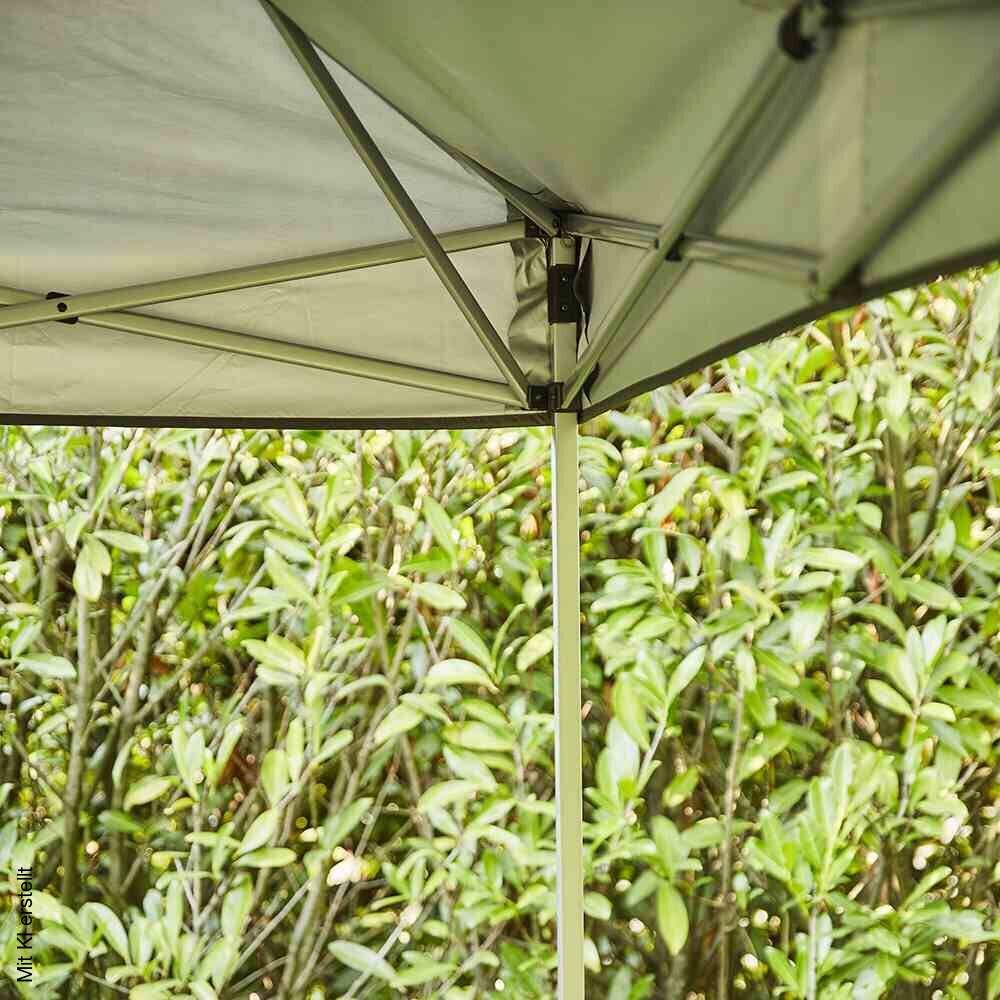 Gardamo Pavillon EASYUP Stahl Polyester B/H/L: ca. 300x270x300 cm