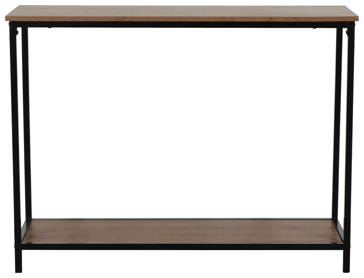 Konsole Mira schwarz lackiert Eiche Nachbildung B/H/T: ca. 106x81x35 cm