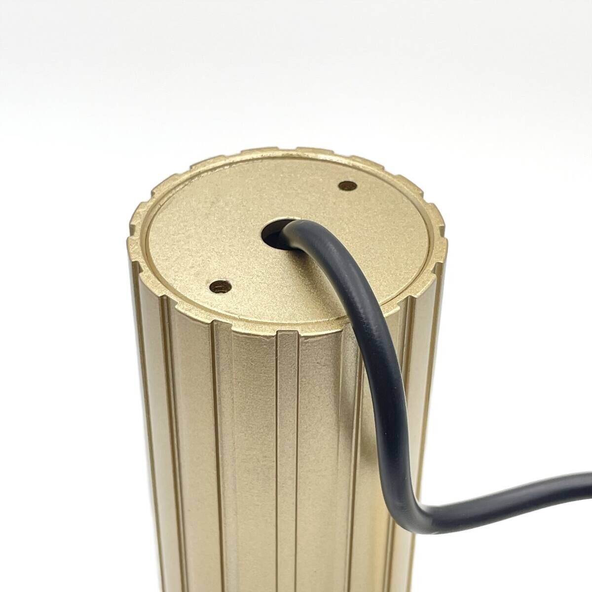 Lamkur Strahler Prisma gold Stahl B/H/L: ca. 6,5x118x6,5 cm 1 Brennstellen