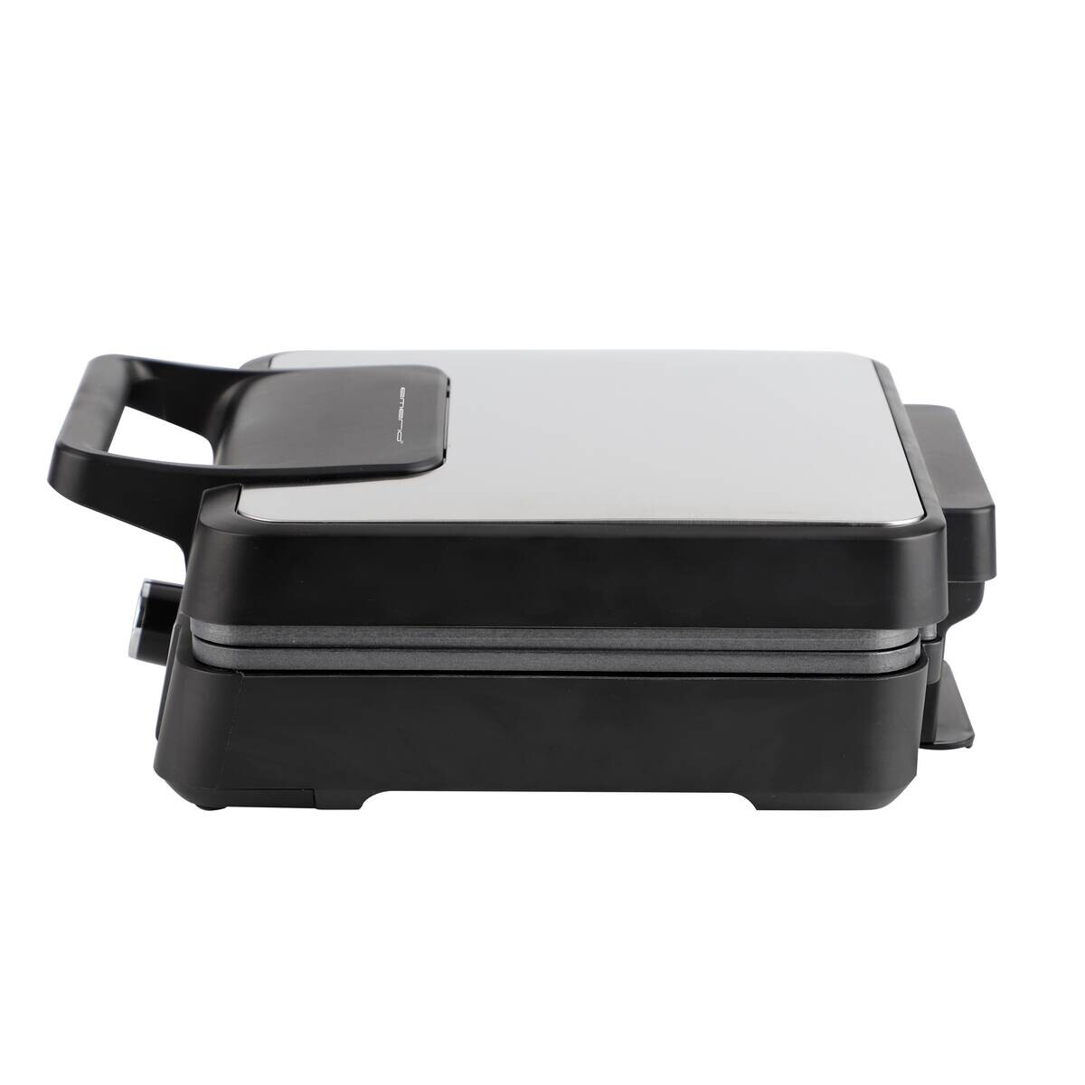 Emerio Waffelautomat WM-132235 Edelstahl Edelstahl B/H/L: ca. 24,3x11,3x31,9 cm