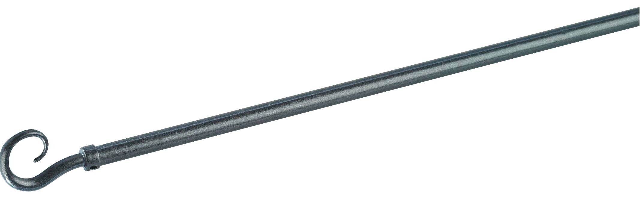 ACUS design collection Bistrostange Kringel anthrazit Metall ausziehbar von ca. 85 bis 150 cm 1.0 Läufe