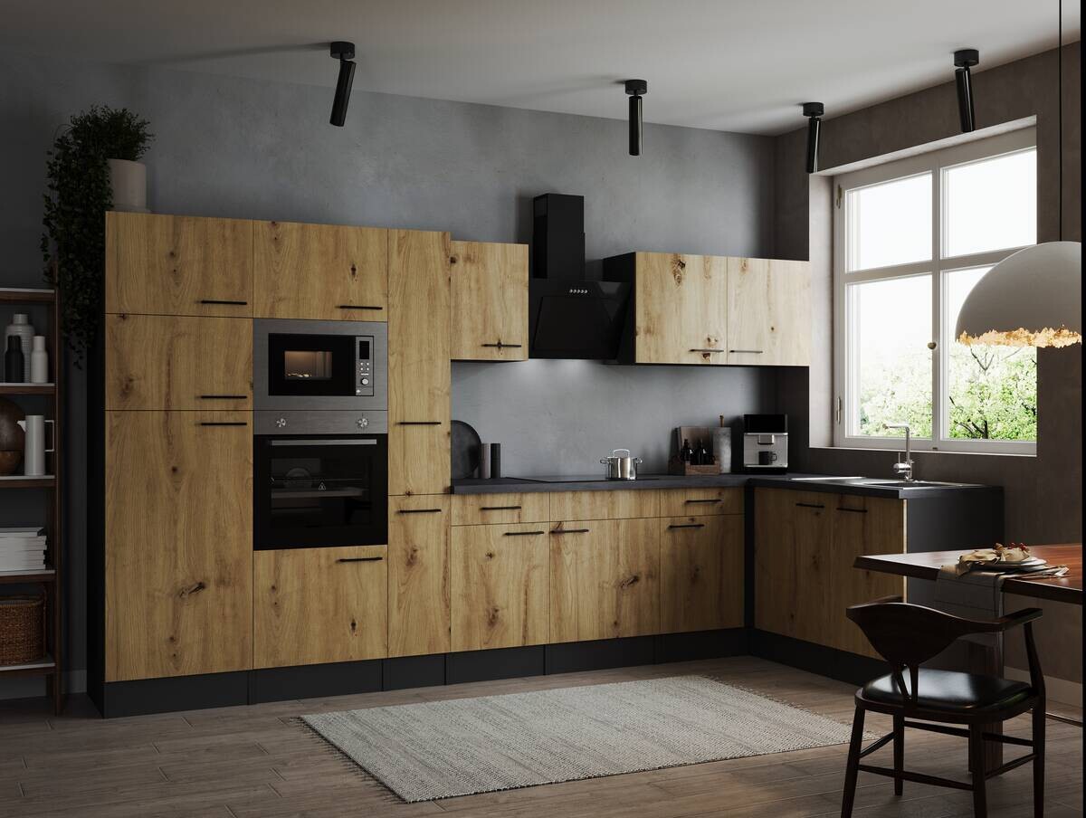 Winkelküche Oliver B/H/T: ca. 370x205x172 cm