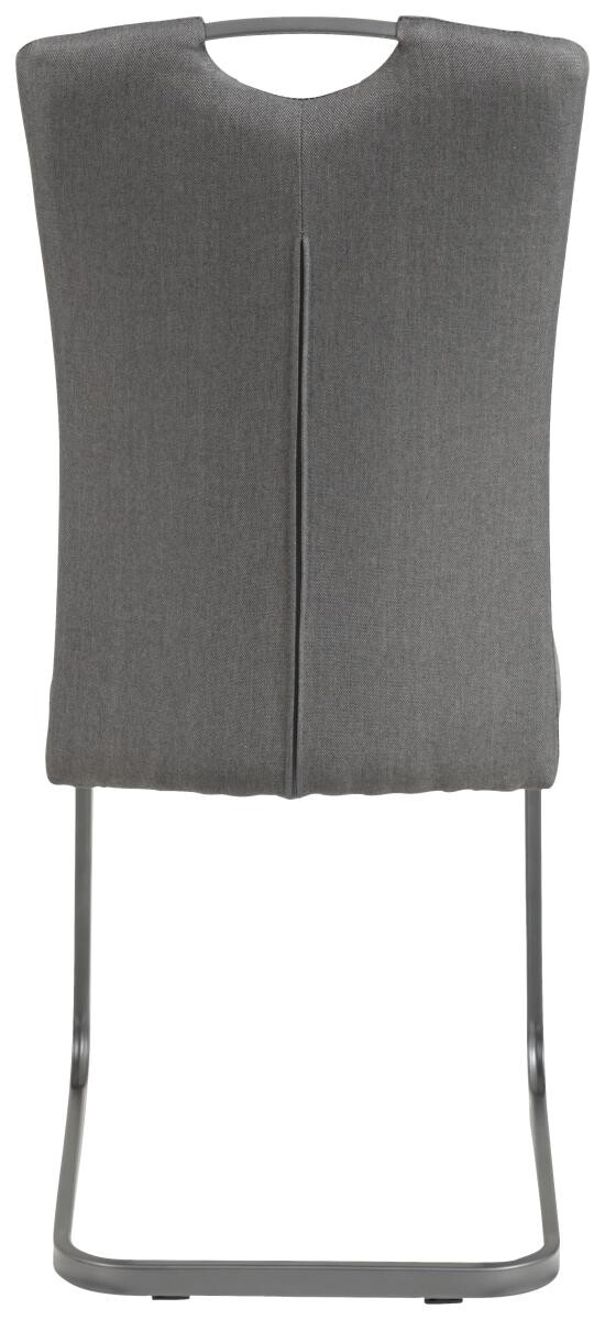 Schwingstuhl Amber 2er Set anthrazit schwarz B/H/T: ca. 43x98x56 cm