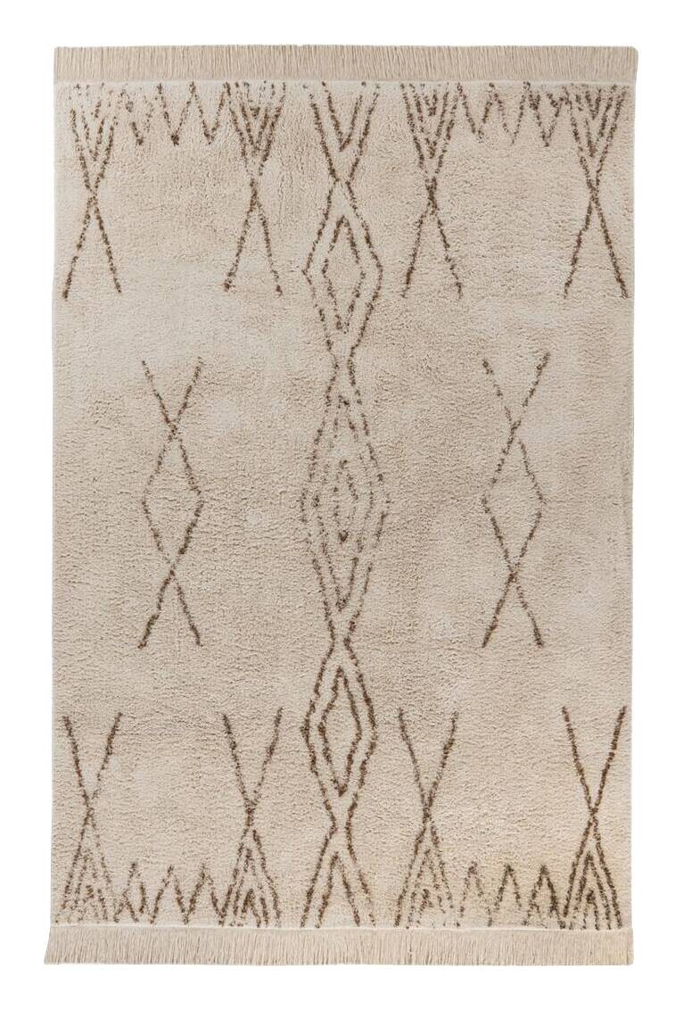 Kayoom Kurzflorteppich Alena braun B/H/L: ca. 120x2x170 cm
