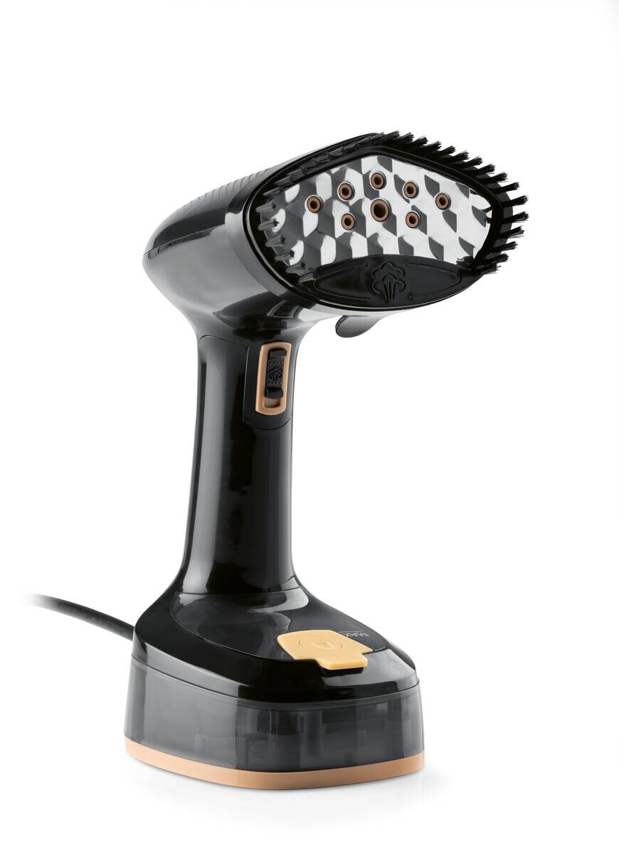 CLEANmaxx Dampfbürste 15272 schwarz Edelstahl Kunststoff B/H/L: ca. 11,5x19x16 cm