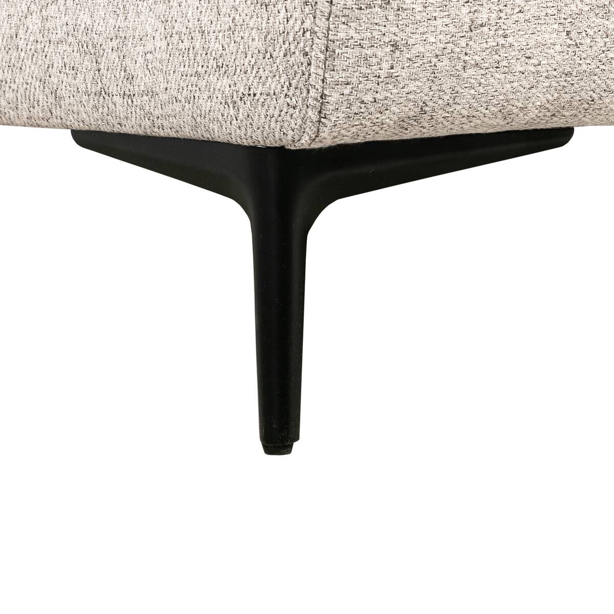 Schlafsofa hellbraun Webstoff B/H/T: ca. 195x88x95 cm