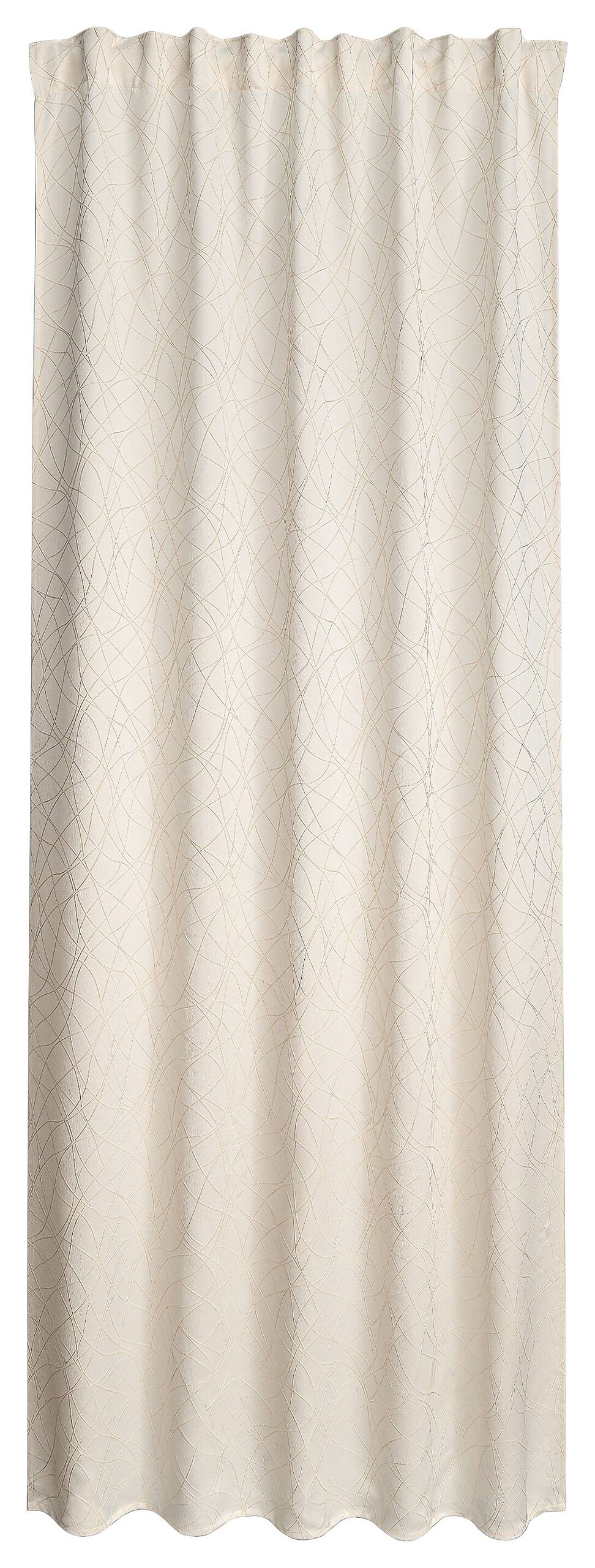 Kombivorhang Doreen champagner B/L: ca. 135x245 cm