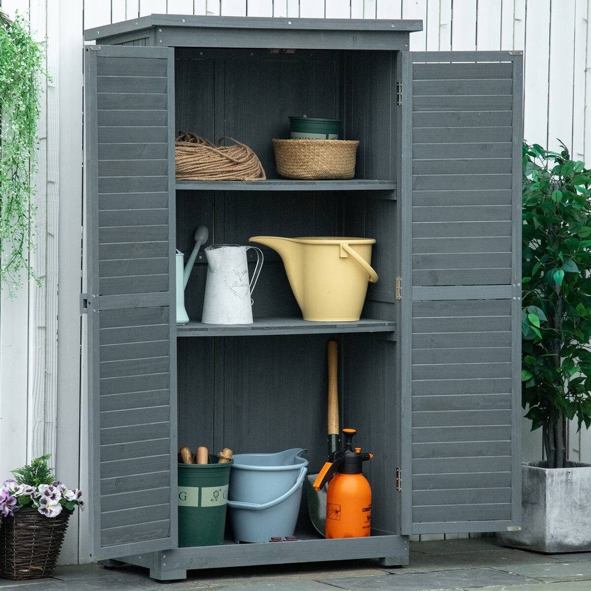 Outsunny Gartenschrank