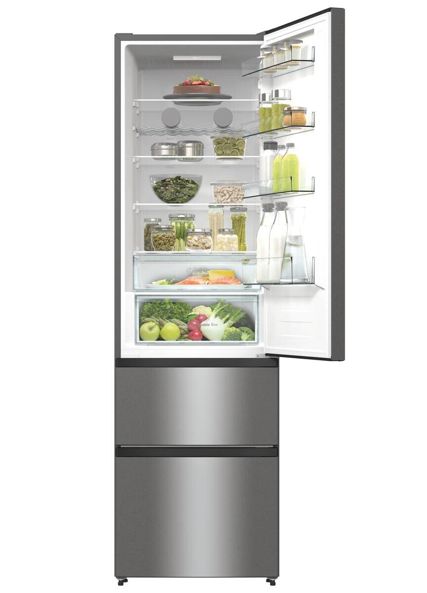 Hisense Kühl-/Gefrierkombination RM469N4ACD Silbergrau