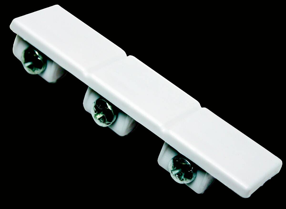 Boviva Endstück weiß Kunststoff 3.0 Läufe