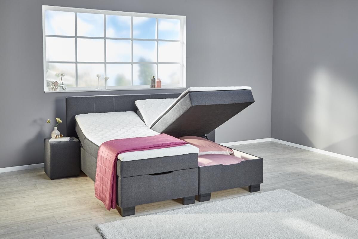 Boxbett Trevi anthrazit Liegefläche B/L: ca. 180x200 cm