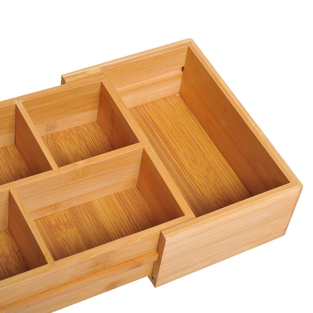Aufbewahrungsbox 833-470 natur Bambus B/H/T: ca. 24,6x17,6x7 cm