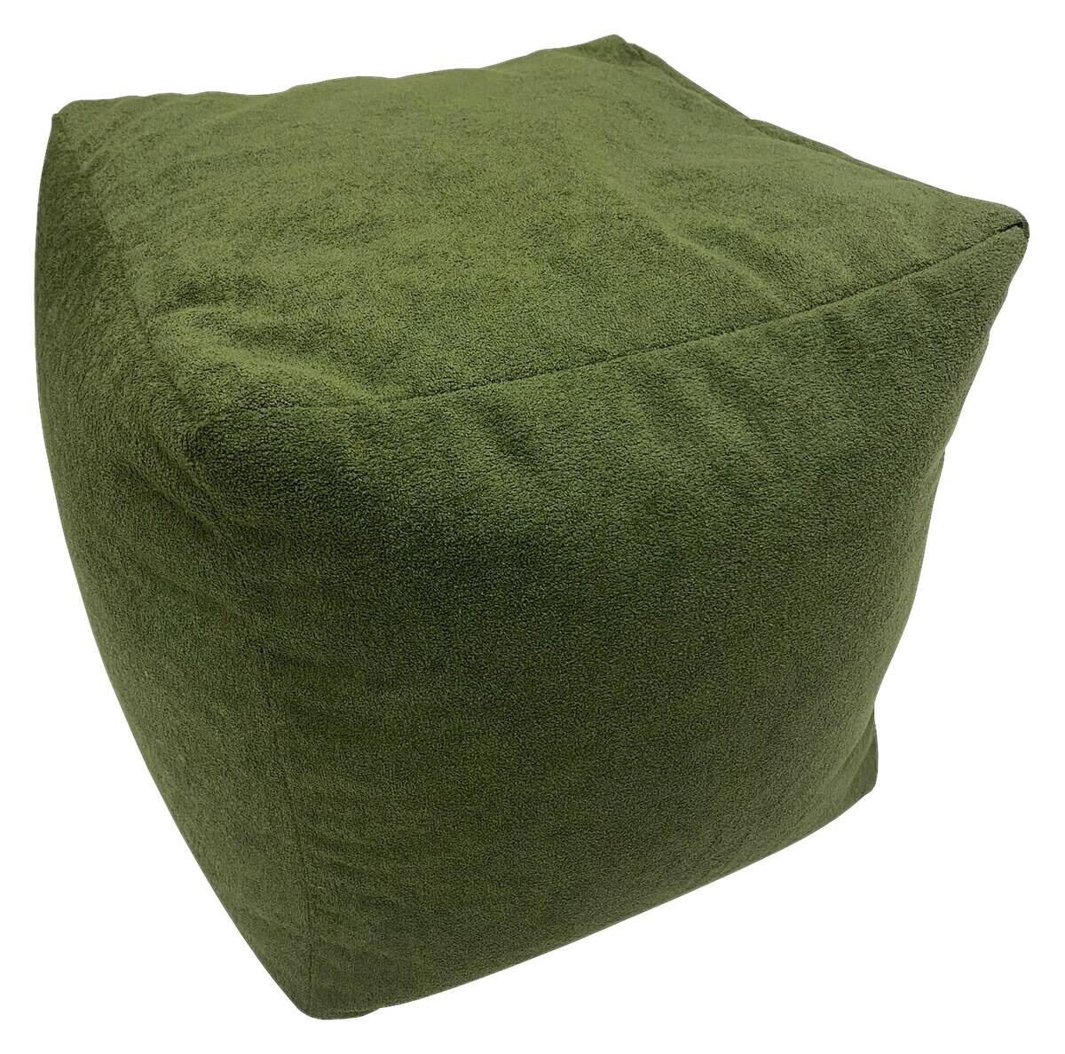 Hocker grün Nylon B/H/T: ca. 40x40x40 cm