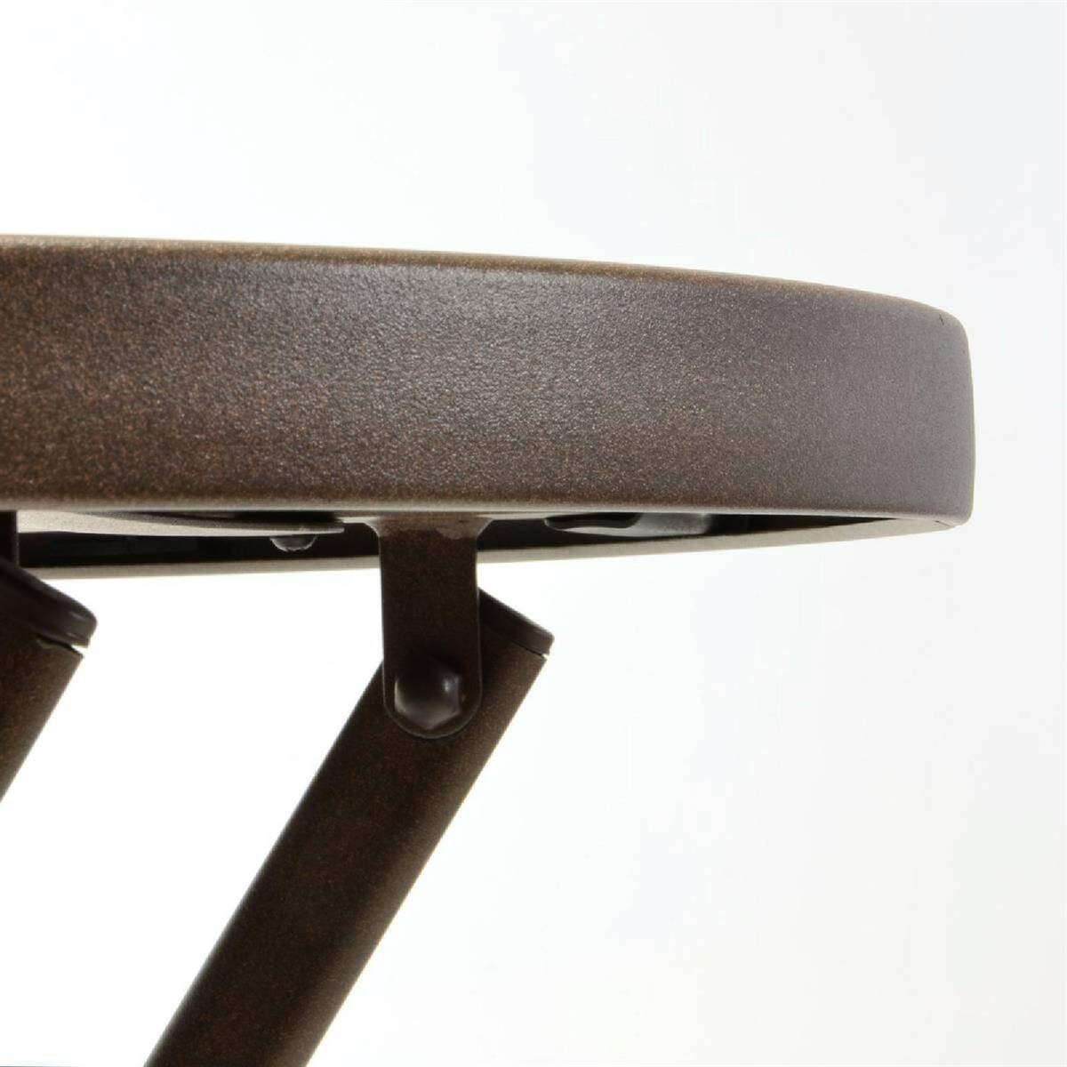 VCM Balkon-Set braun Polyrattan B/H: ca. 53x73 cm