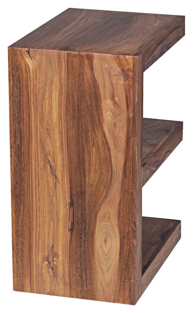 Beistelltisch natur Echtholz B/H/T: ca. 45x60x30 cm