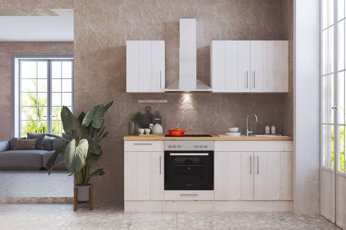 Respekta Küchenblock Premium B/H/T: ca. 210x211x60 cm