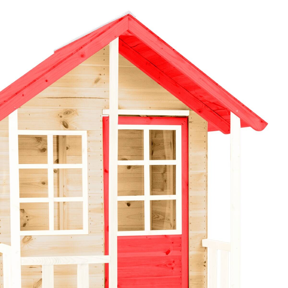 Zwerkules Spielhaus Lolla grau B/H/L: ca. 280x224x352 cm