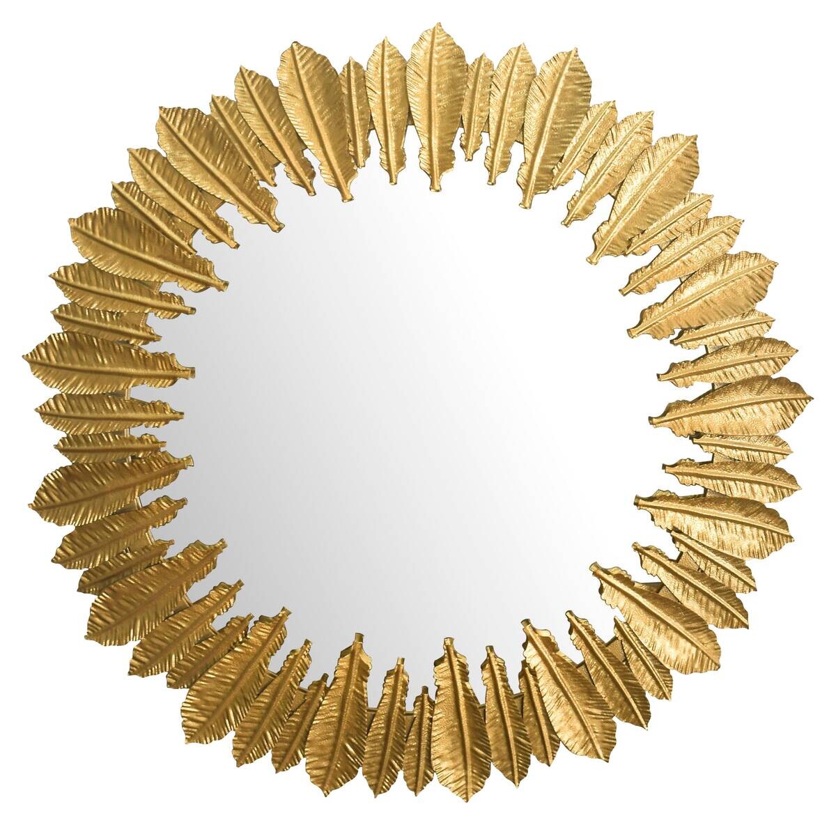 Wohnling Wandspiegel gold Metall T/D: ca. 3x68 cm