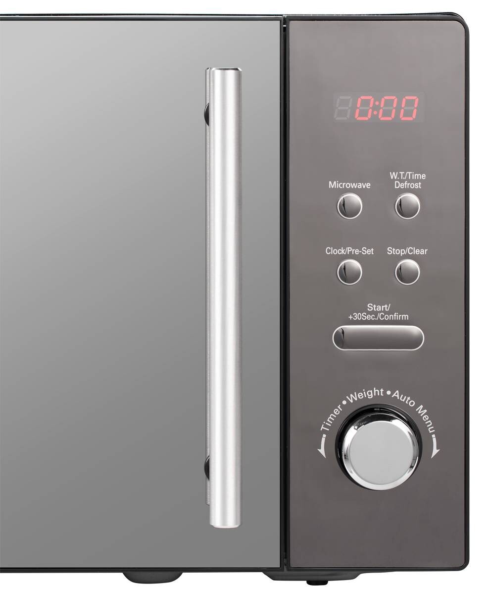 POCOline Mikrowelle AM720C3D-PM schwarz Metall B/H/T: ca. 44x26x35 cm ca. 20 l