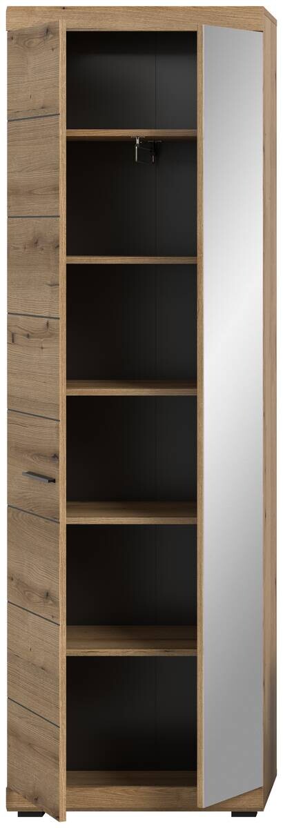 Garderobenschrank SCOUT Evoke Oak Nachbildung B/H/T: ca. 62x197x37 cm