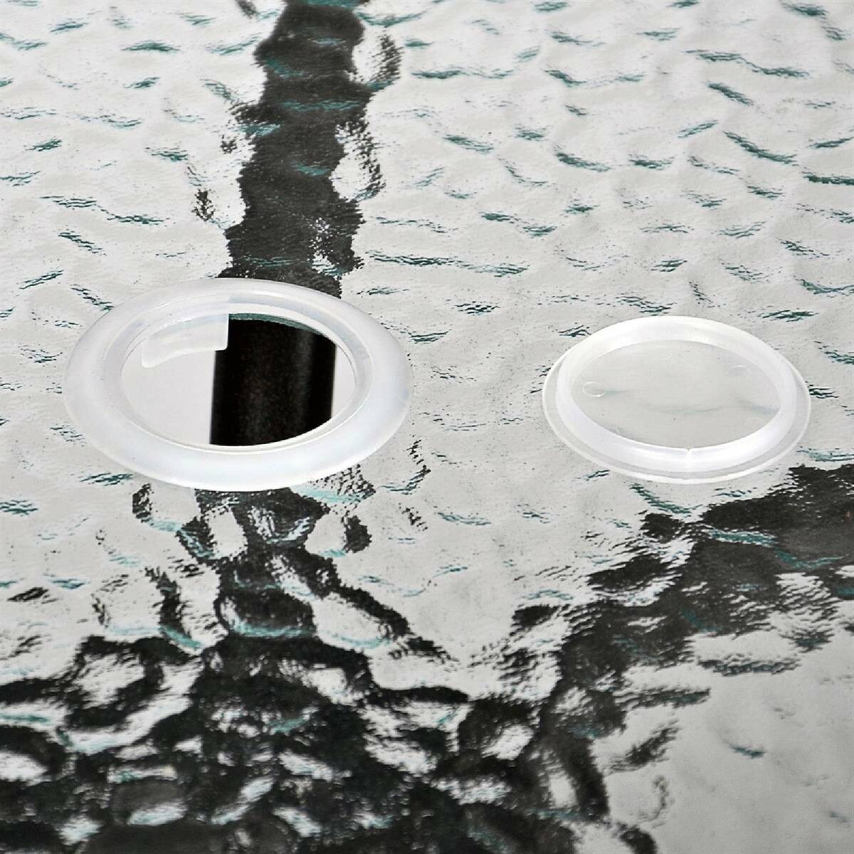 VCM Balkon-Set braun Polyrattan B/H/T: ca. 53x73x60 cm